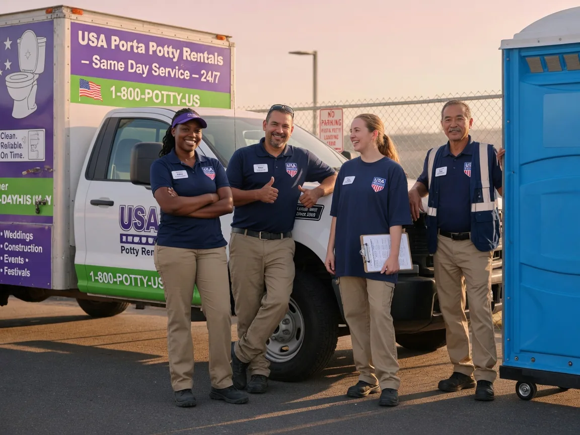 Porta Potty Rental company in Voorhees, NJ